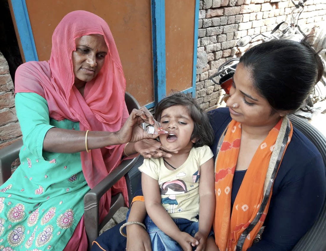 Pulse polio campaign started, polio drops administered to 1.25 lakh children on the first day