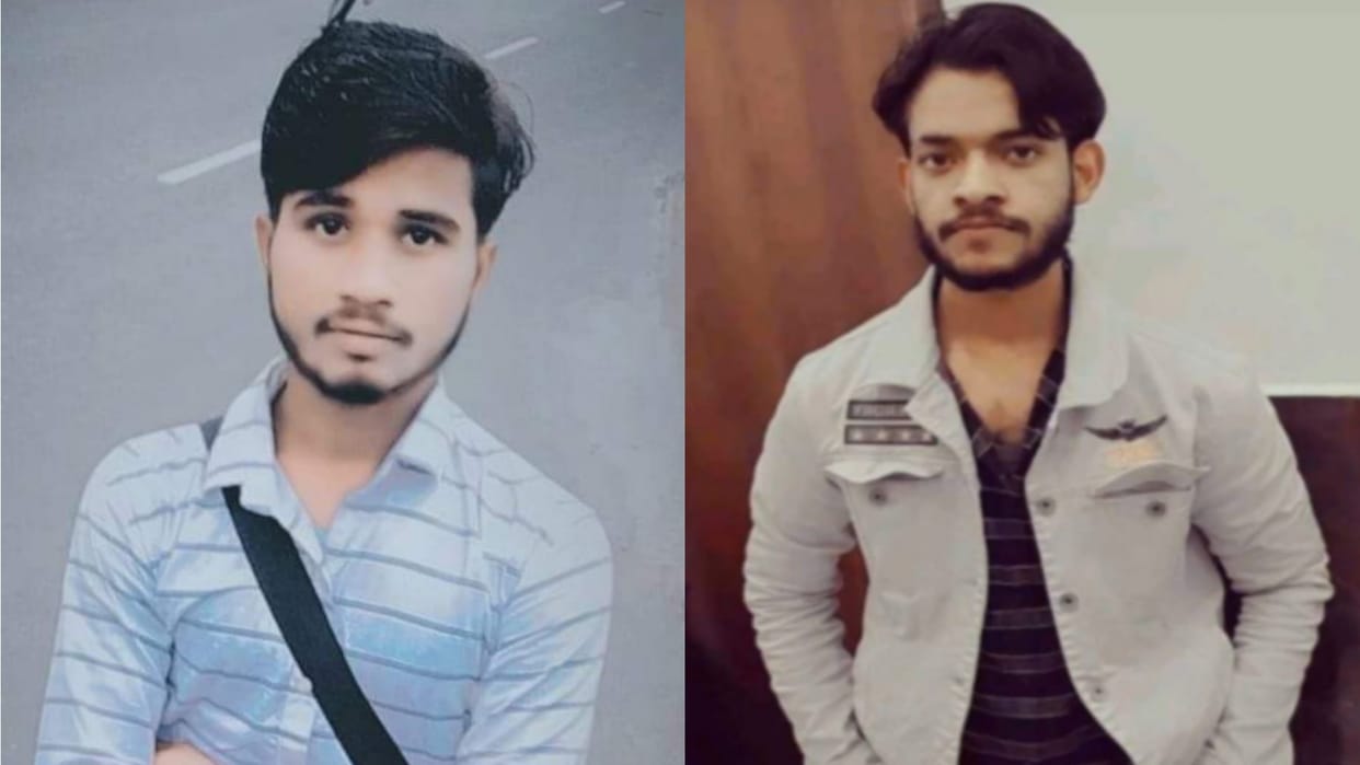 Private bus hit the bike in Sambhal, two friends died in Road Accident