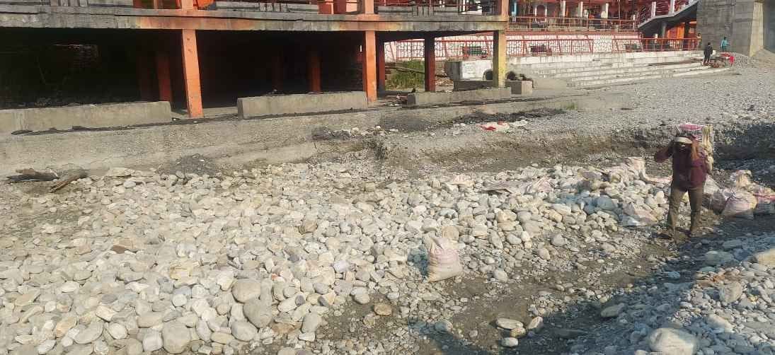 Saryu River Diged Out