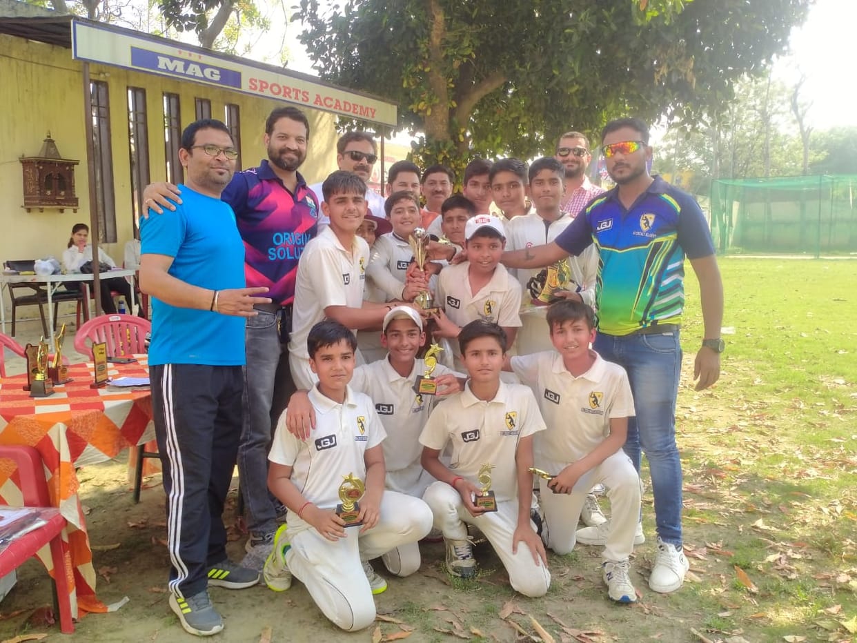 BS Academy Shamli won the cricket league