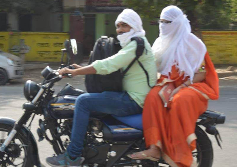Pakistani winds increased heat, mercury 41 degrees