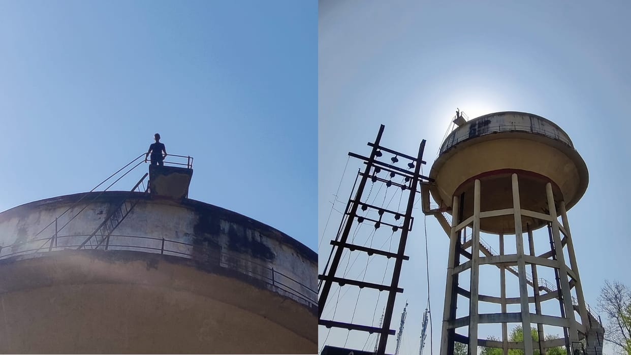 Uttarakhand: Drunk youth climbed on tank demanding job, police detained after three hours