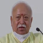 संघ प्रमुख मोहन भागवत।