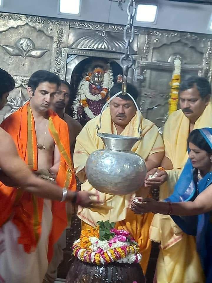 Ujjain: Cricketer Gautam Gambhir reached Mahakal's shelter, said - nothing worse than if AAP government supported Khalistanis