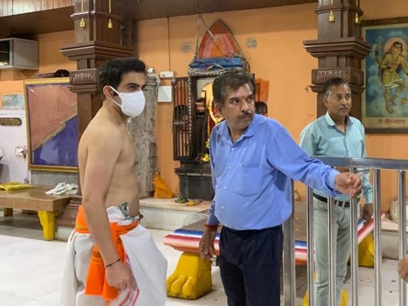 Ujjain: Cricketer Gautam Gambhir reached Mahakal's shelter, said - nothing worse than if AAP government supported Khalistanis