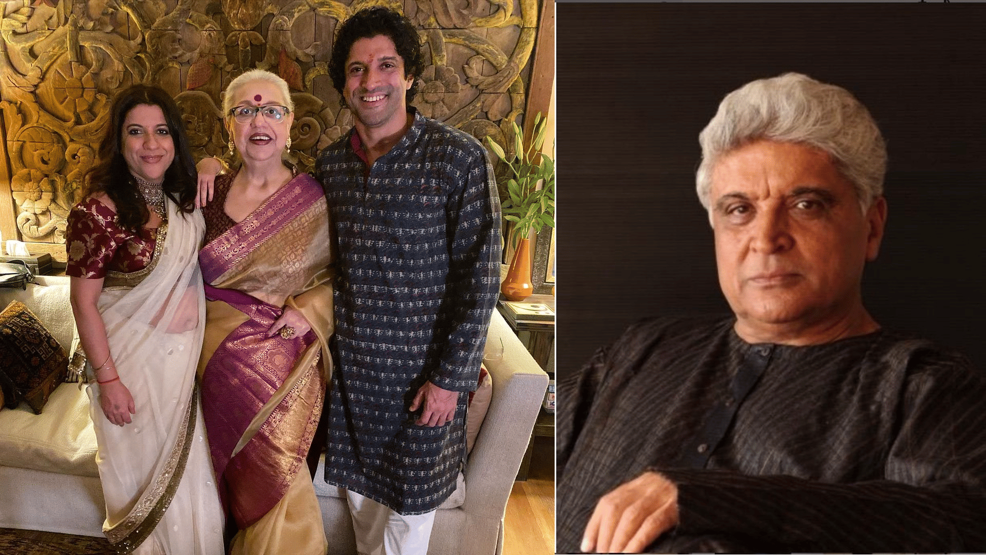 Javed Akhtar and first wife Honey Irani tied the knot on  21 March 1972 and after seven years both got divorced in 1984