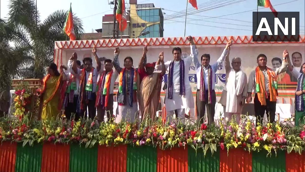 Tribal rights activist Patal Kanya Jamatia of Tripura joins BJP