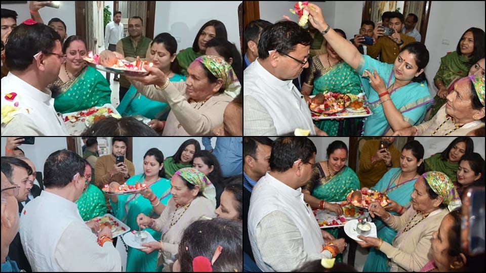 Chief Minister Pushkar Singh Dhami mother said - son will perform well for next five years