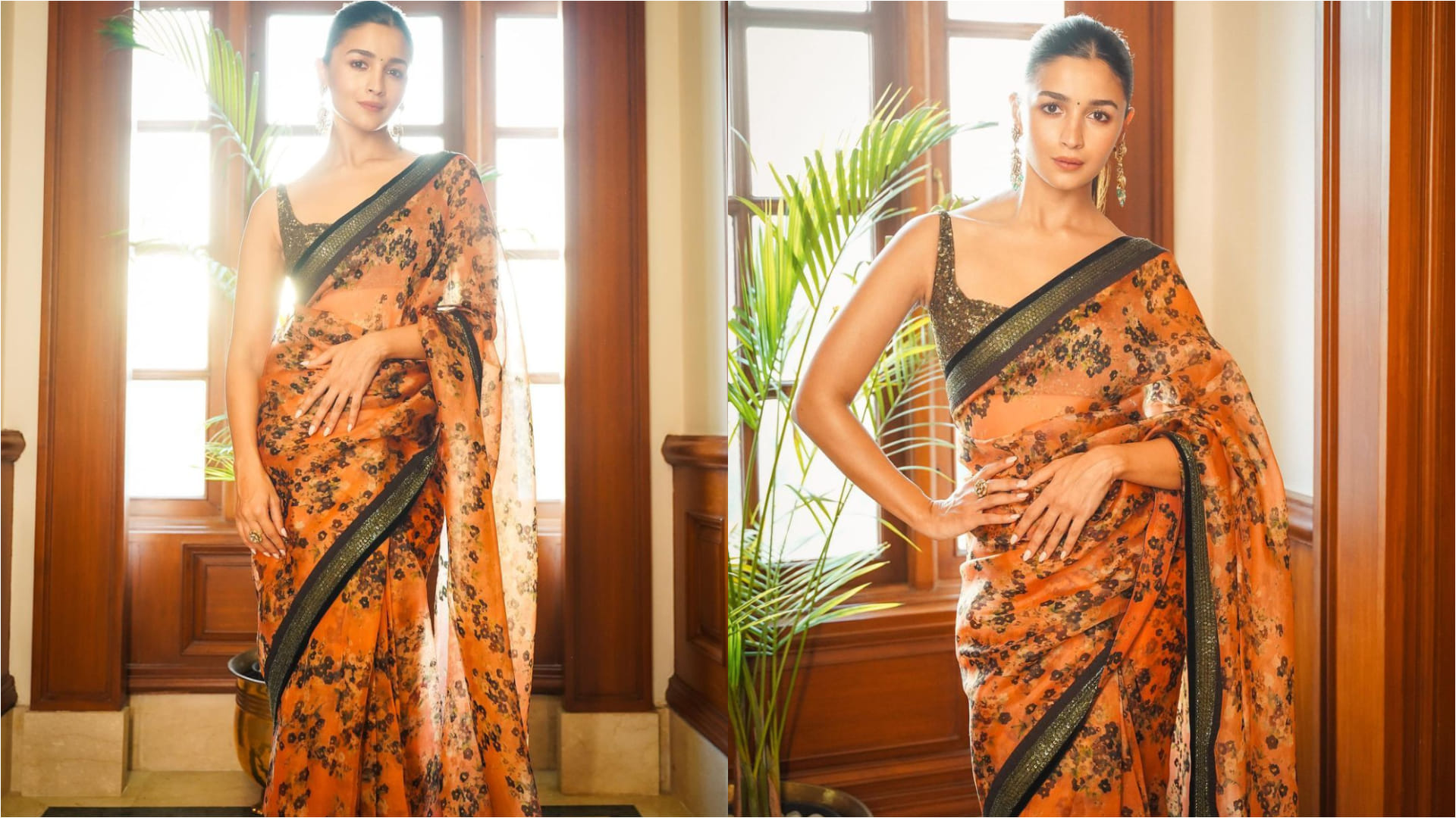 alia bhatt floral print short dress gorgeous look for party