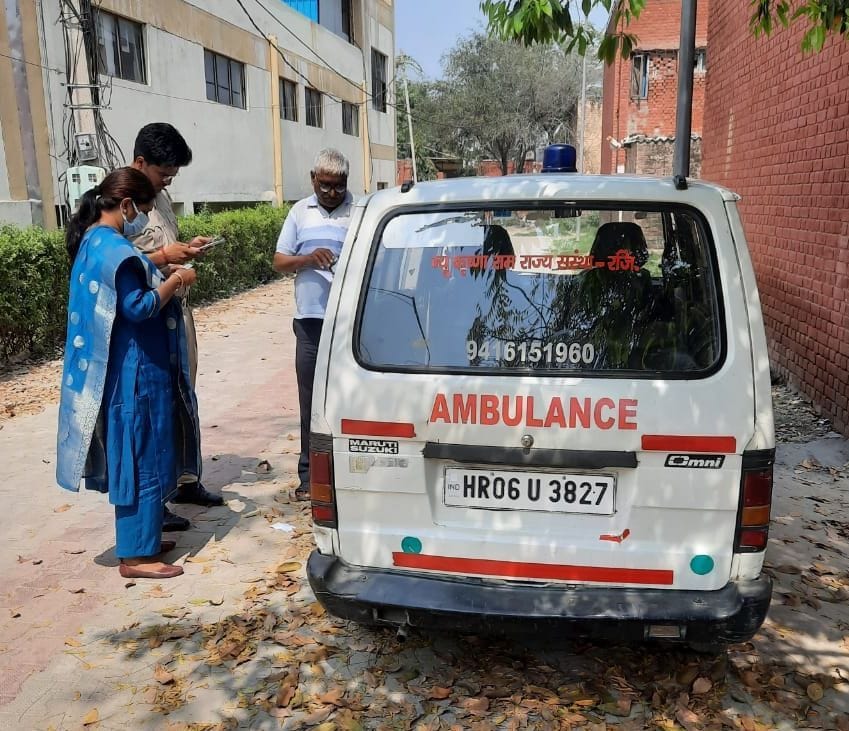 Ambulance drivers playing with the safety of patients