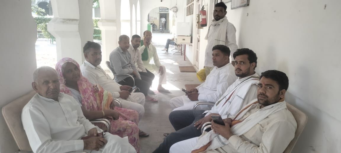 Camp at DM office for DNA test of innocent