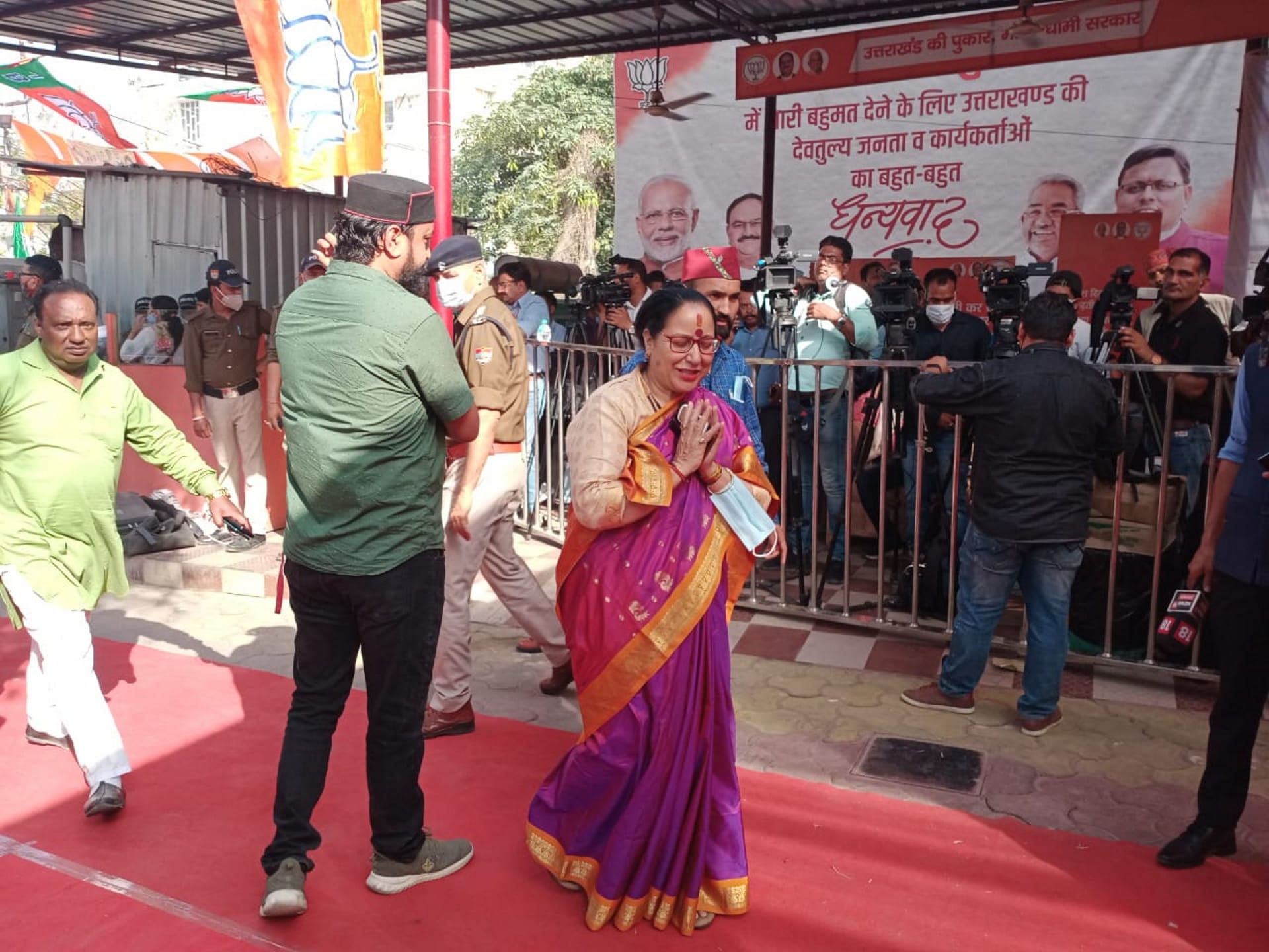 Uttarakhand Next CM Rajnath Singh Decide After BJP Legislature Party Meeting, see photos