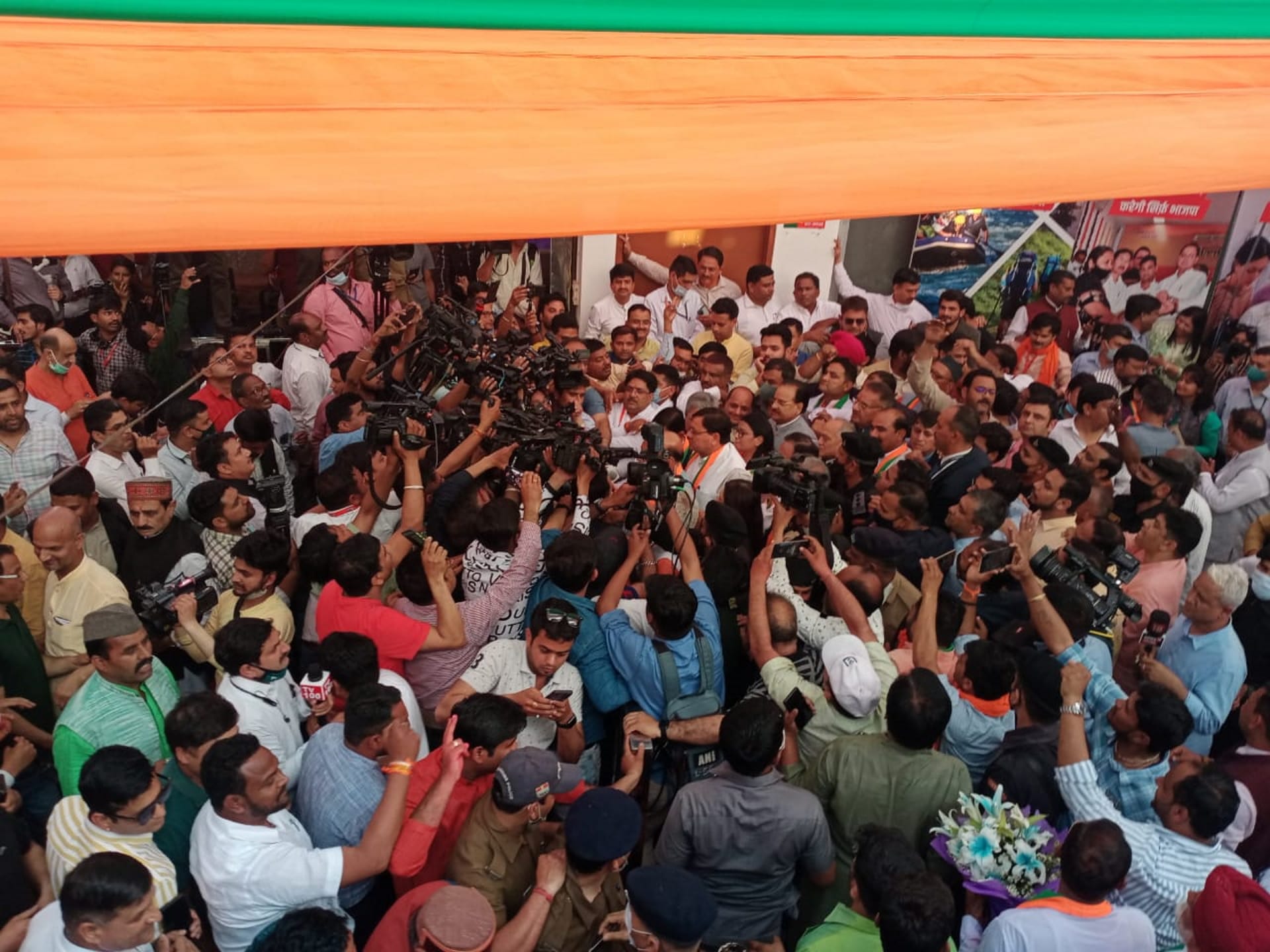 Pushkar Singh Dhami becomes new Chief Minister of Uttarakhand, Dhami supporters started celebrating across the state