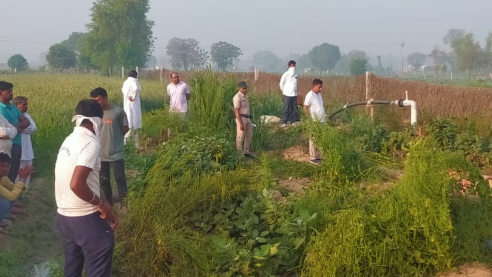 Body of person missing for five days was found buried in field at Hansi
