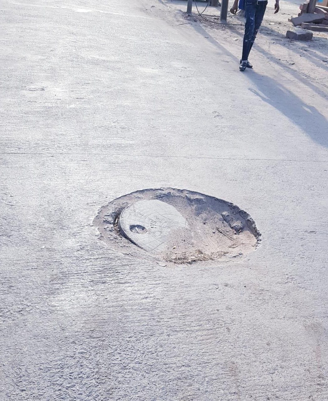Under construction sewer project started becoming dilapidated even before delivery