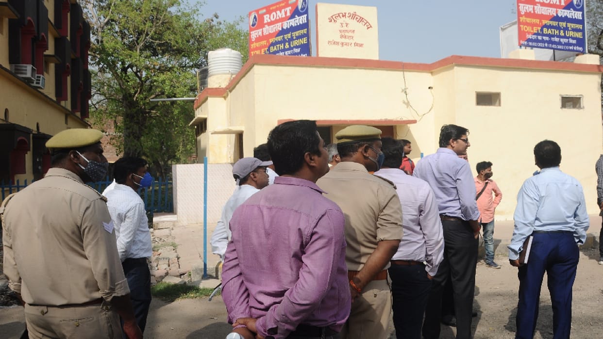 ADRM arrived to investigate the rape of a female passenger, may fall on the railway police