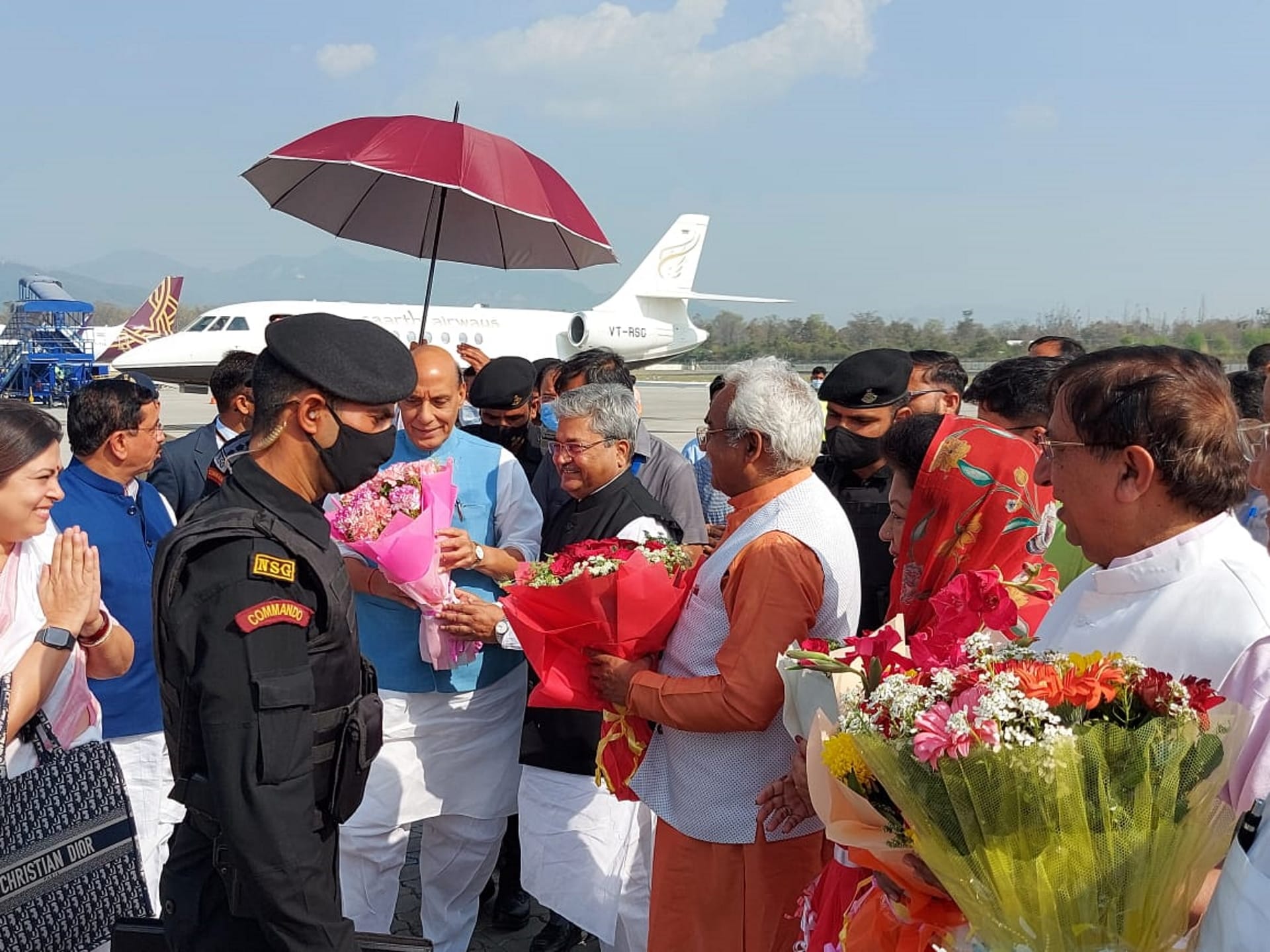 Uttarakhand Next CM Rajnath Singh Decide After BJP Legislature Party Meeting, see photos