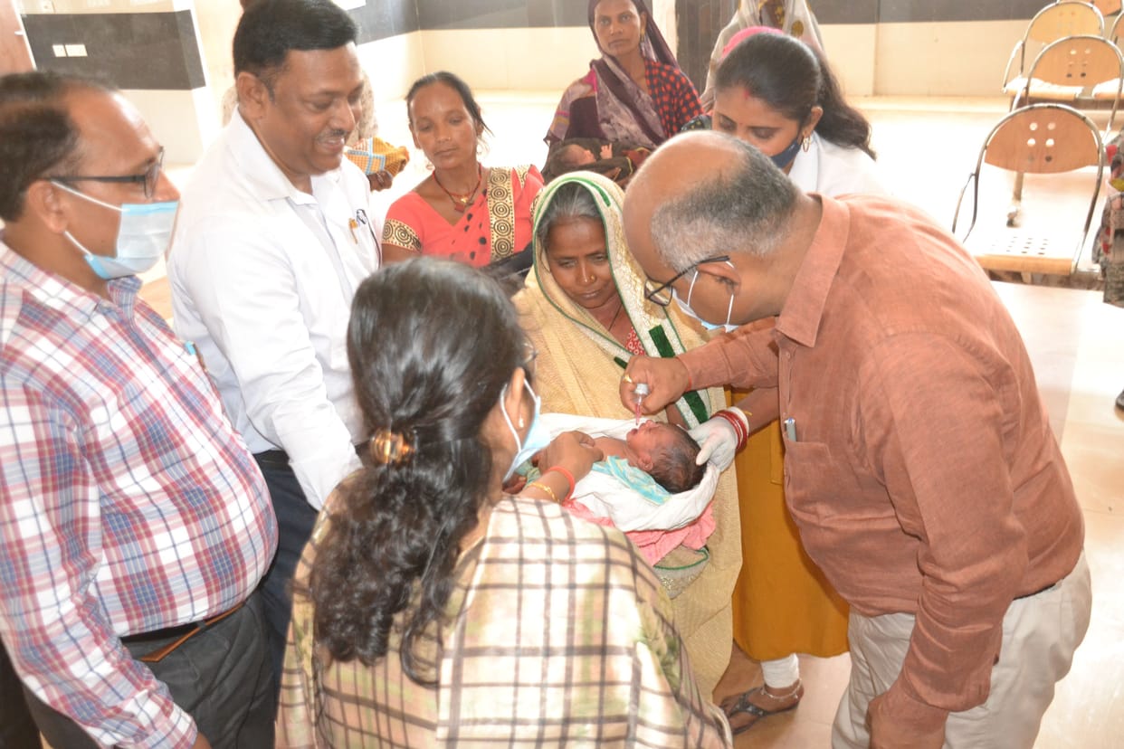 Kanpur Dehat : Two drops of life were given to 1.37 lakh children