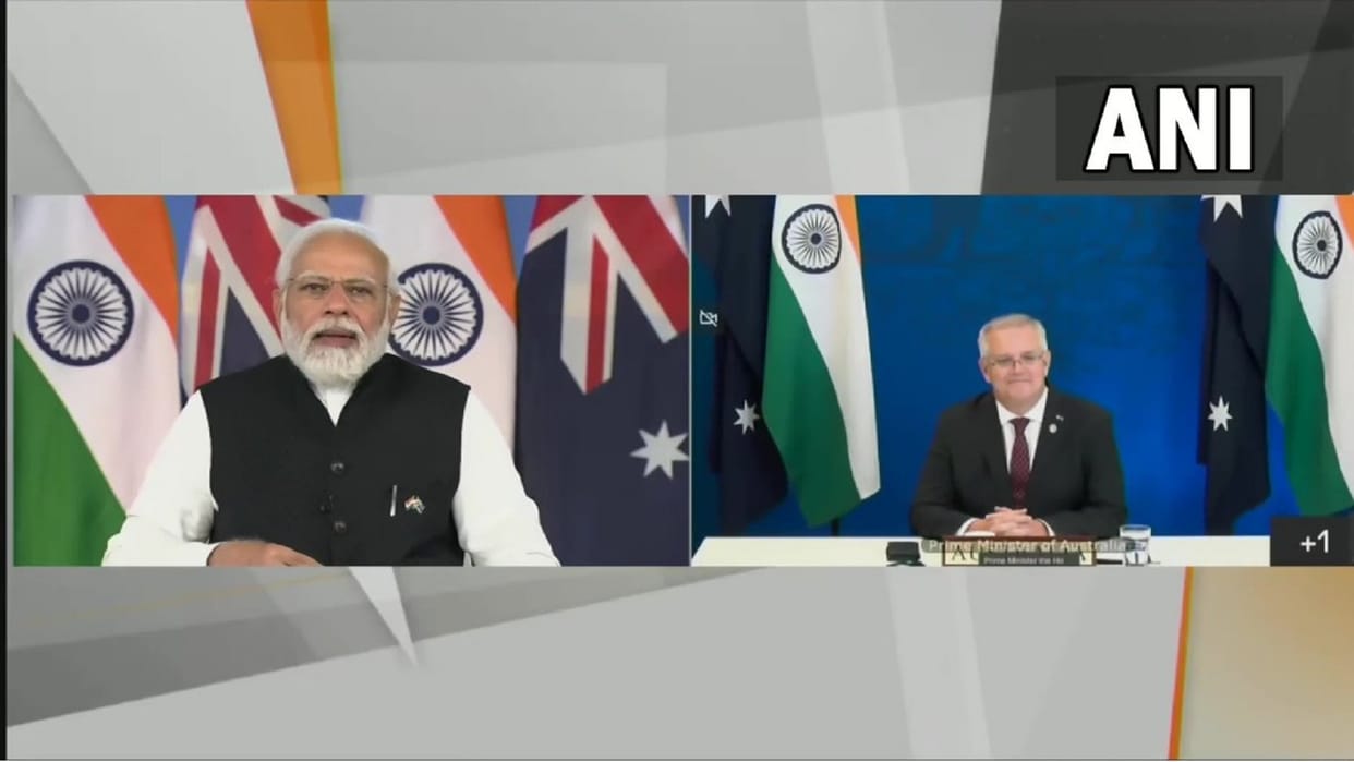 PM Modi-Scott Morrison 2nd Virtual Summit, Australia Announce of 1500 Crores Investment plan for India