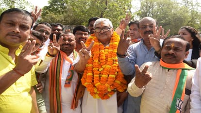 MLC election: Three including Dr. KP of BJP filed nomination, there was a ruckus at the Collectorate