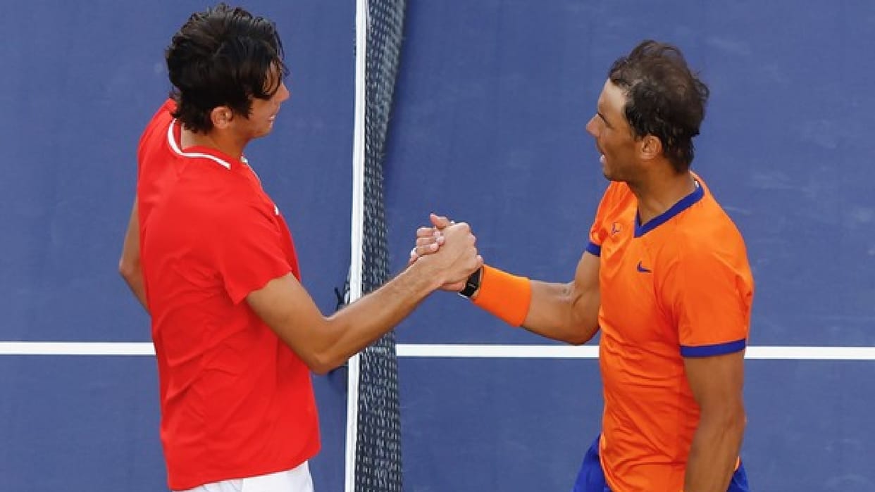 Rafael nadal losses first match in 2022 after 20 wins Taylor fritz beats Rafael nadal in indian wells Final