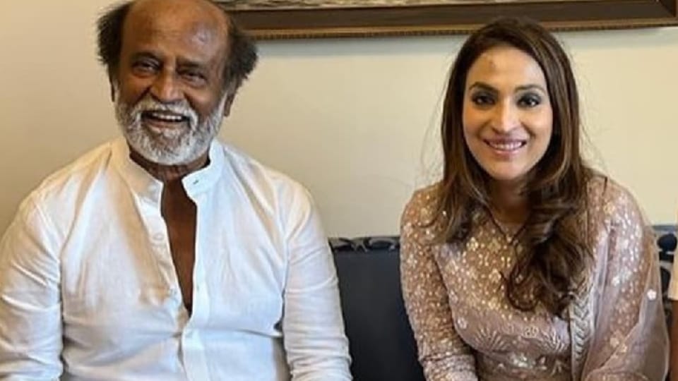 Aishwarya Rajinikanth Shared Photo with Emotional Caption For Her Father Rajinikanth See Post Here