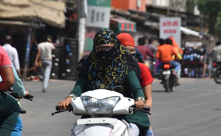 Mercury jumped, crops affected, people upset