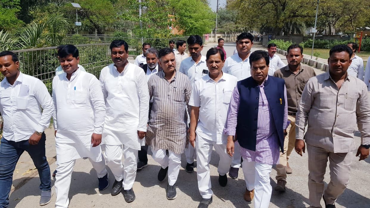 Five candidates including BJP, SP filed nominations for two posts