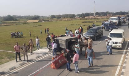 Most wanted criminal encounter in varanasi UP stf killed manish singh sonu  there was terror in many districts of purvanchal