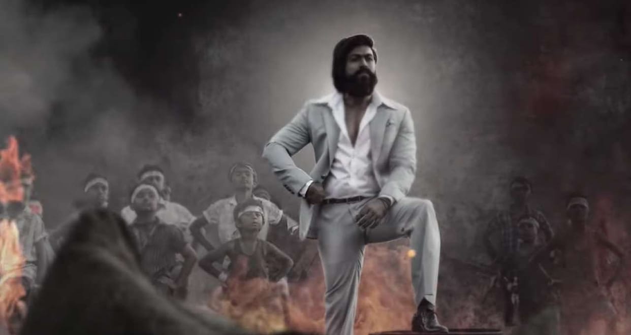 rocking star yash movie kgf chapter 2 new song toofan released today