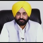 पंजाब के मुख्यमंत्री भगवंत मान।