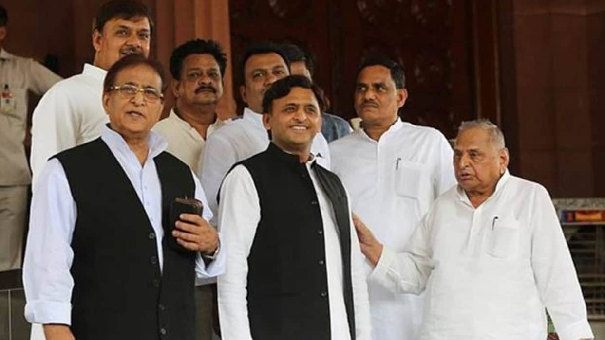 Azam Khan released from Sitapur jail Akhiesh Yadav welcomes him tweets lies have few moments not centuries