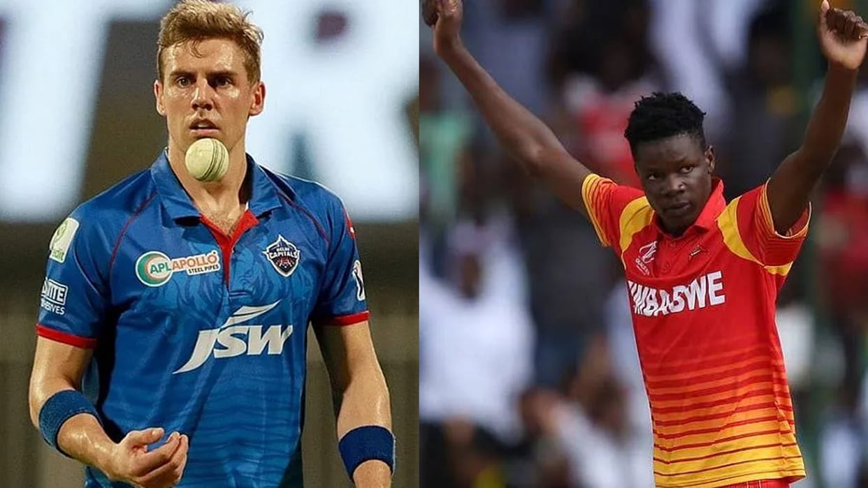 IPL 2022 Delhi Capitals worried about Anrich Nortje Zimbabwe fast bowler blessing muzarabani may join Lucknow Super Gaints