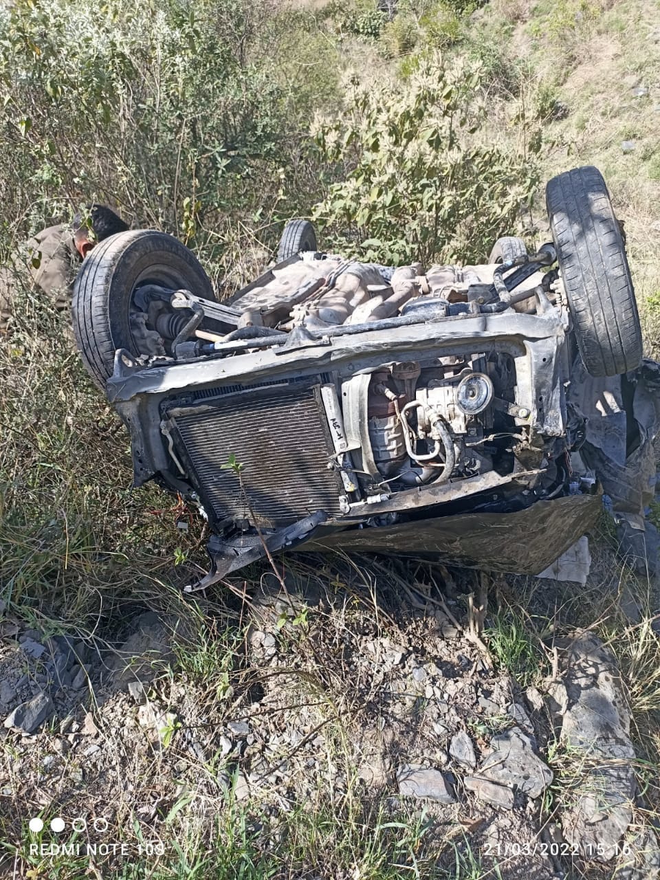 one died in car accident in bhanog dimber  in rajgargh