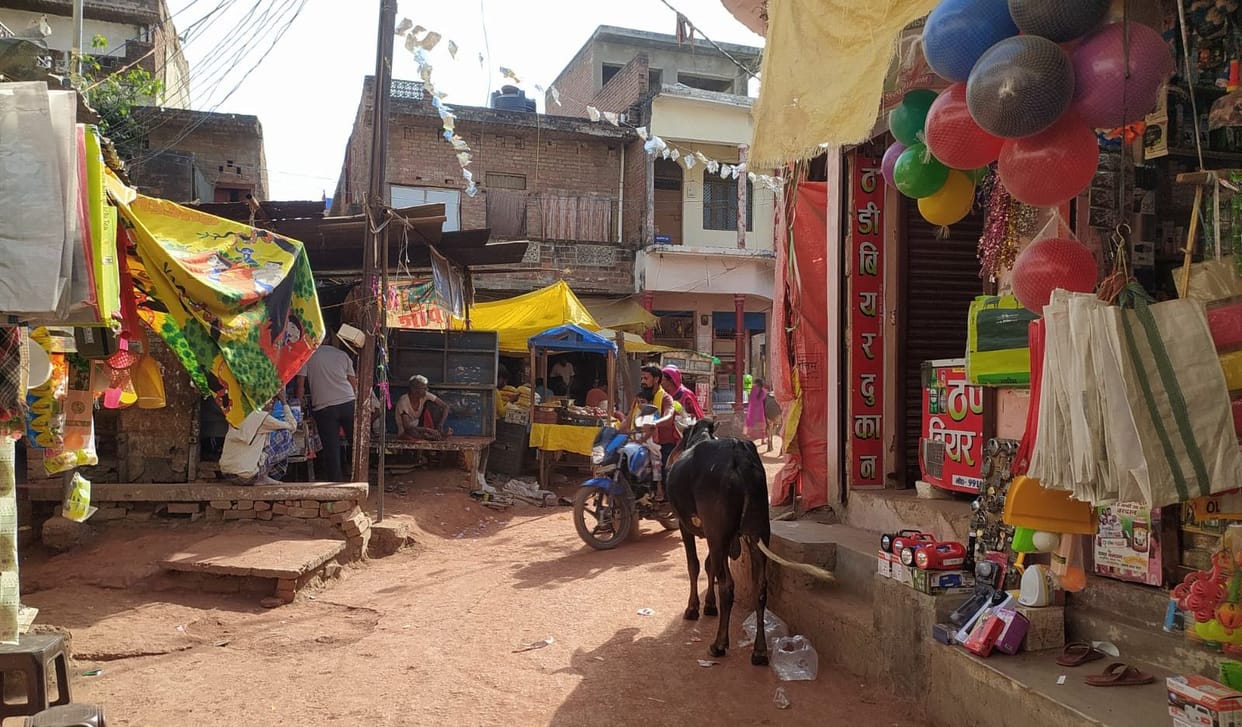 fathepur news,Open market on the initiative of administration, people came out of the house