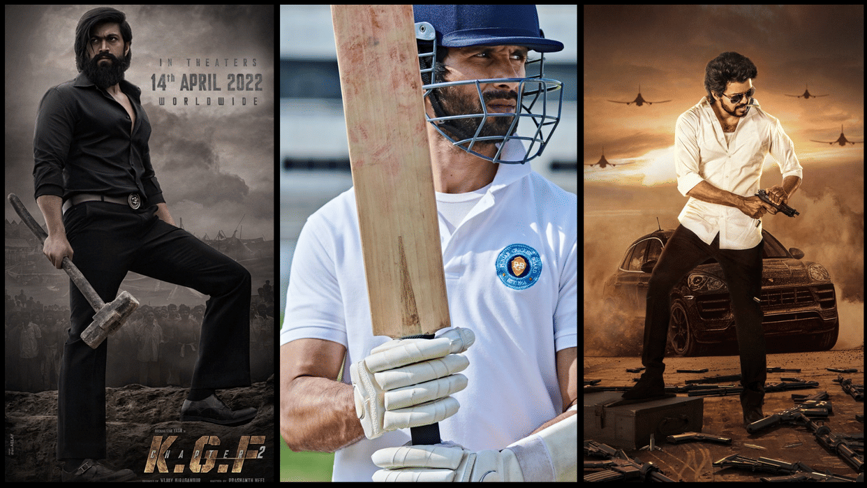 April Theater Release: Thalapathy Vijay Beast, Yash KGF 2, Shahid Kapoor Jersey WIll Clash at box office