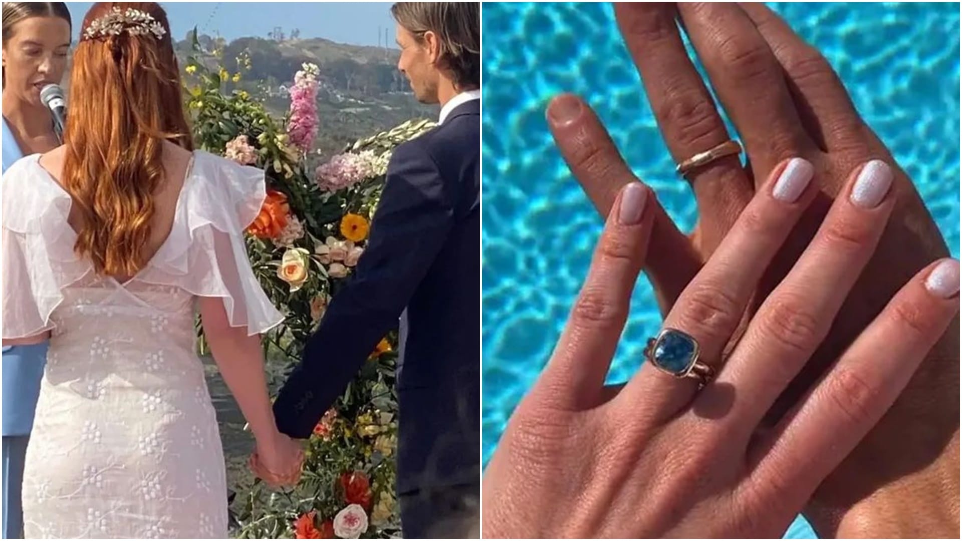 Harry Potter fame 31 years Bonnie Wright married with boyfriend Andrew Lococo