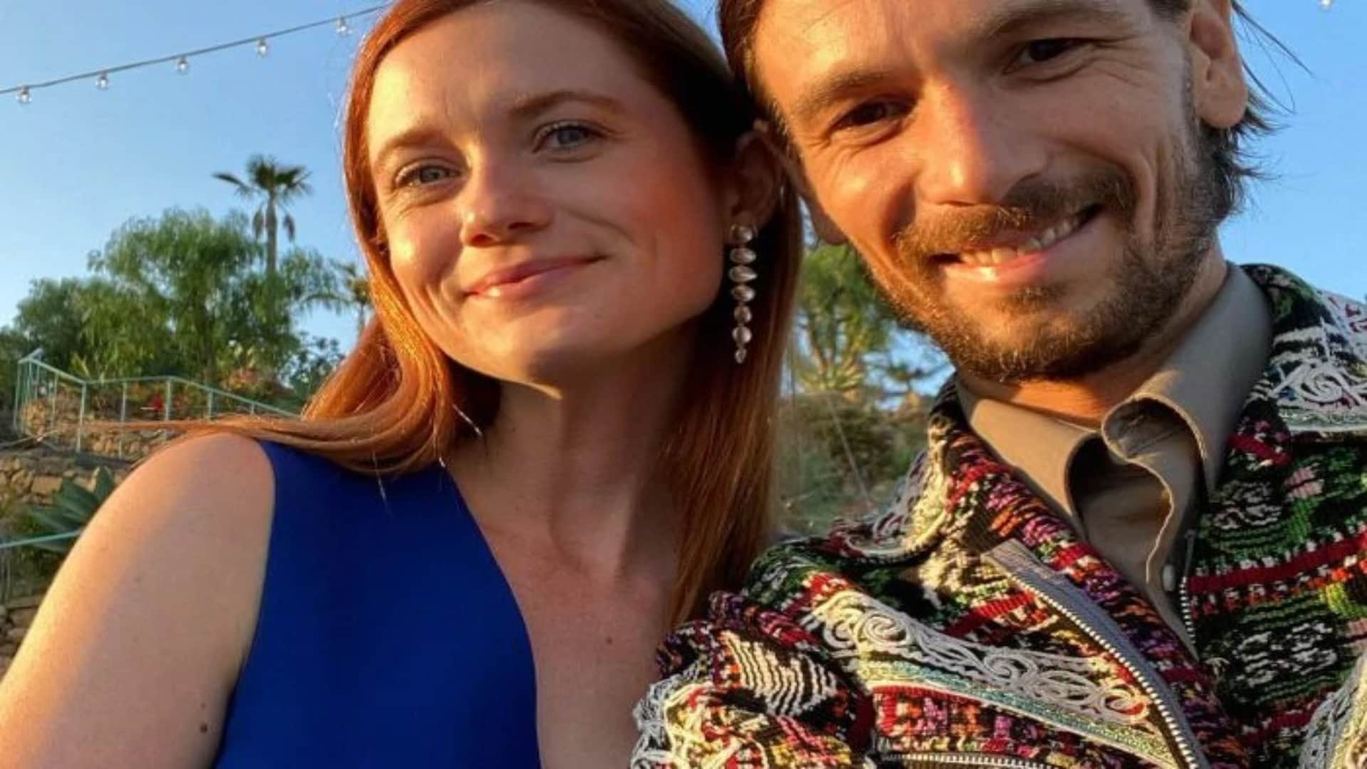 Harry Potter fame 31 years Bonnie Wright married with boyfriend Andrew Lococo