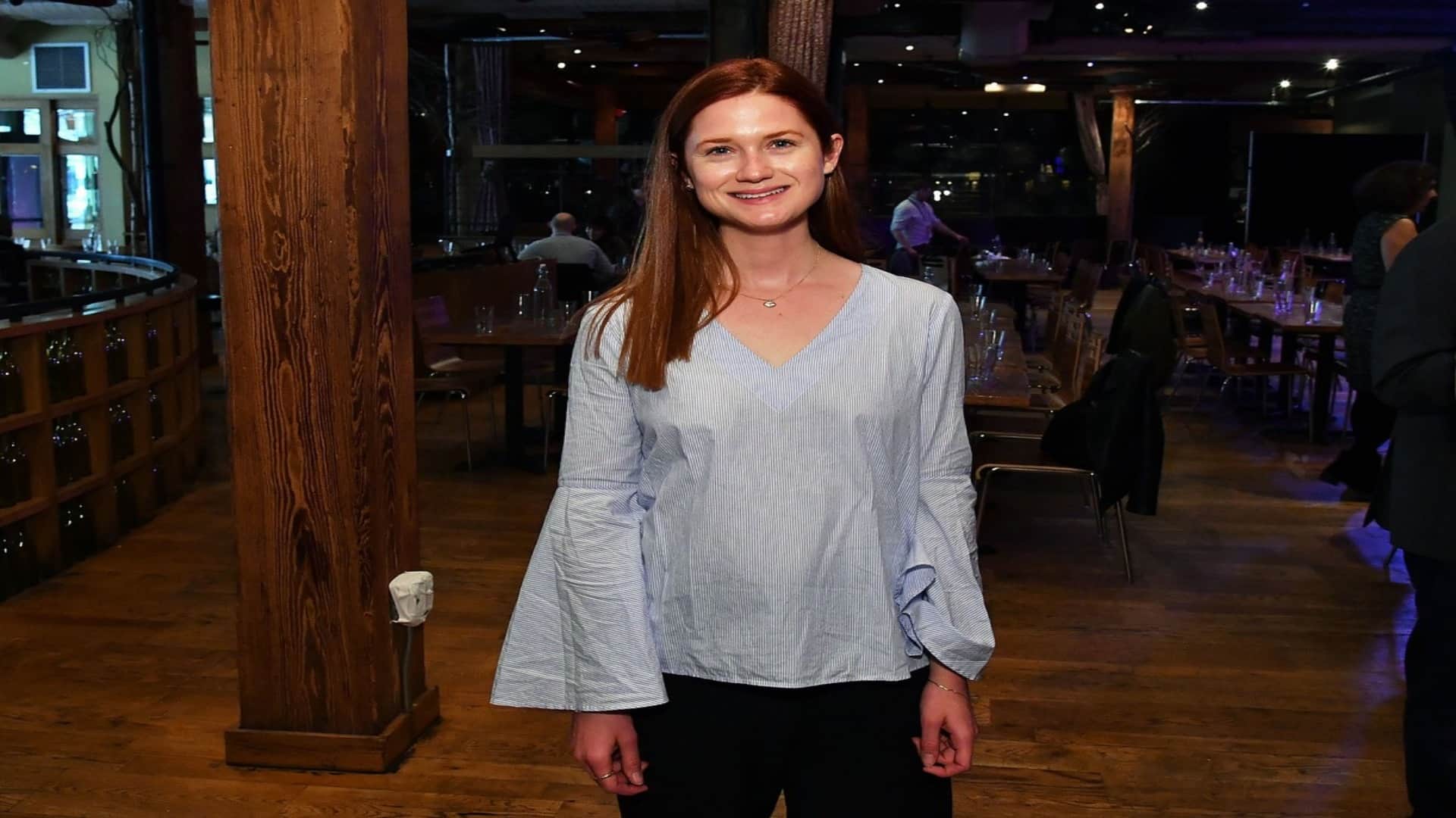 Harry Potter fame 31 years Bonnie Wright married with boyfriend Andrew Lococo