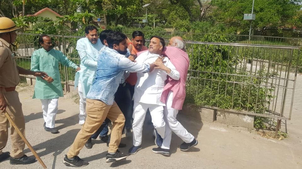 Uttar Pradesh MLC Election: Clash Between Samajwadi Party Candidates and BJP Workers in Etah