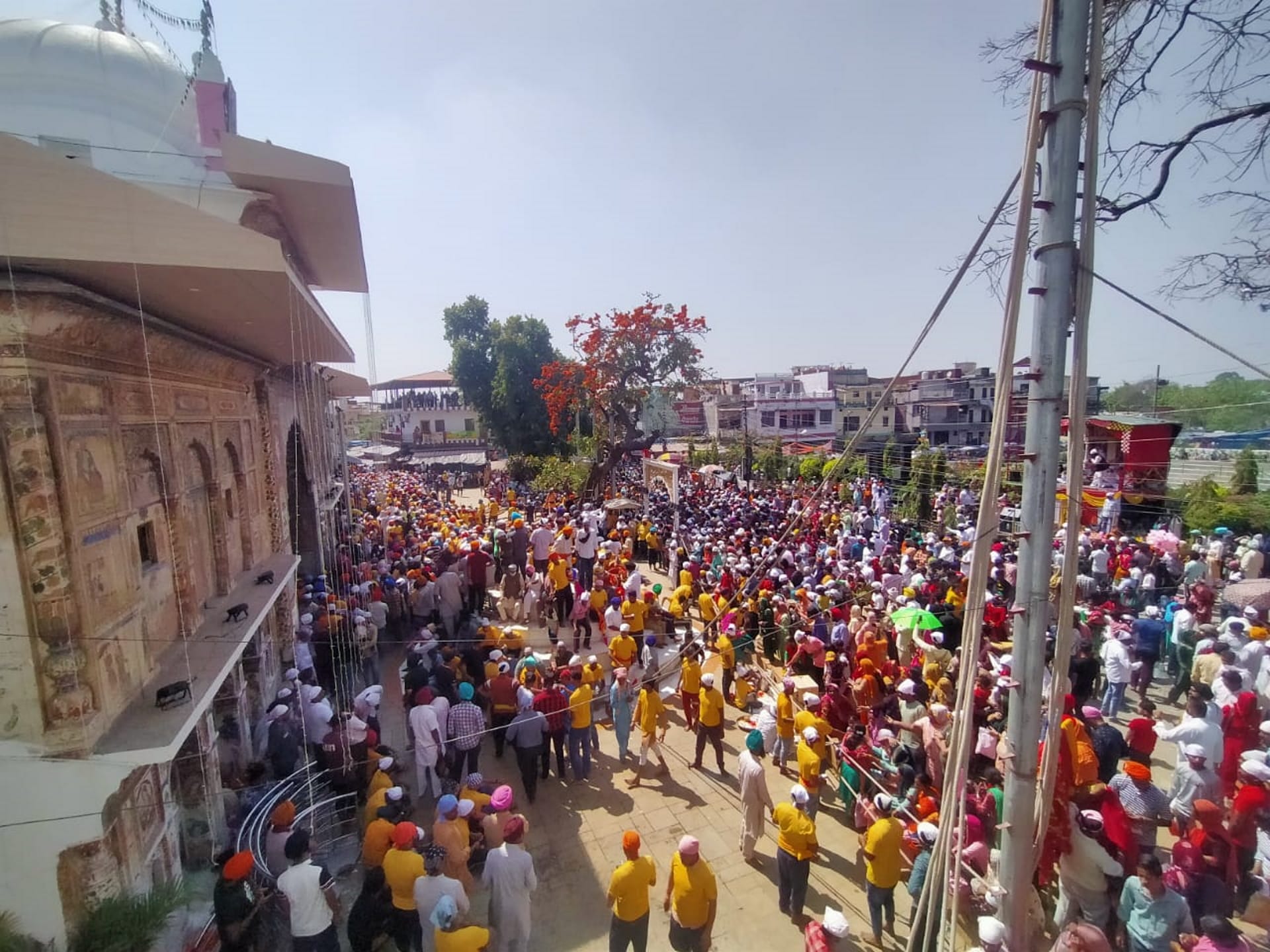Uttarakhand jhanda mela 2022 : Historical Jhanda Ji Arohan in  Darbar Sahib, See photos