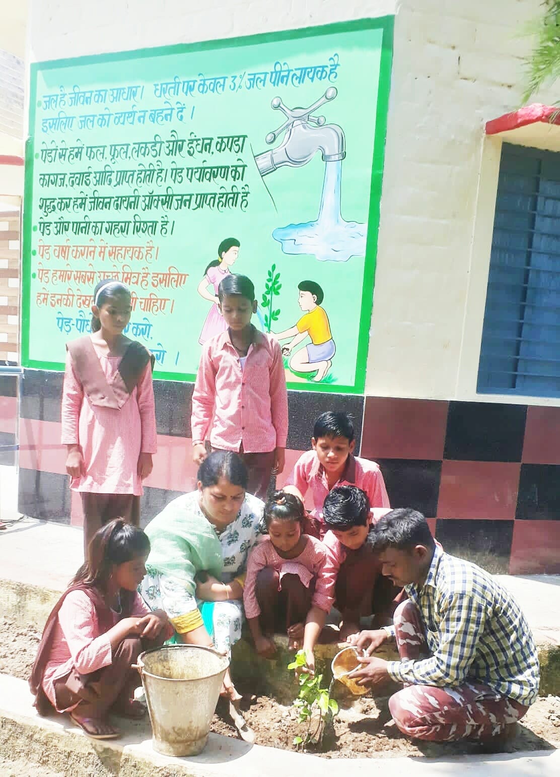 Pledged to stop felling of trees, plant saplings