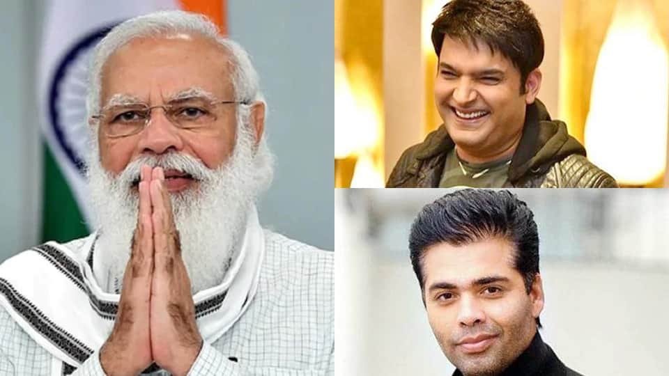 karan johar and kapil sharma praise pm narendra modi as 29 antiquities repatriated to india from australia