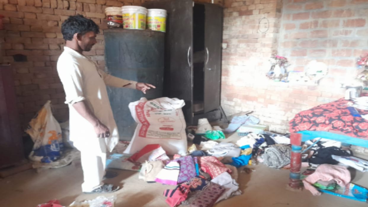 Miscreants targeted four houses in Sarurpur, Meerut,  stolen cash worth of lakhs