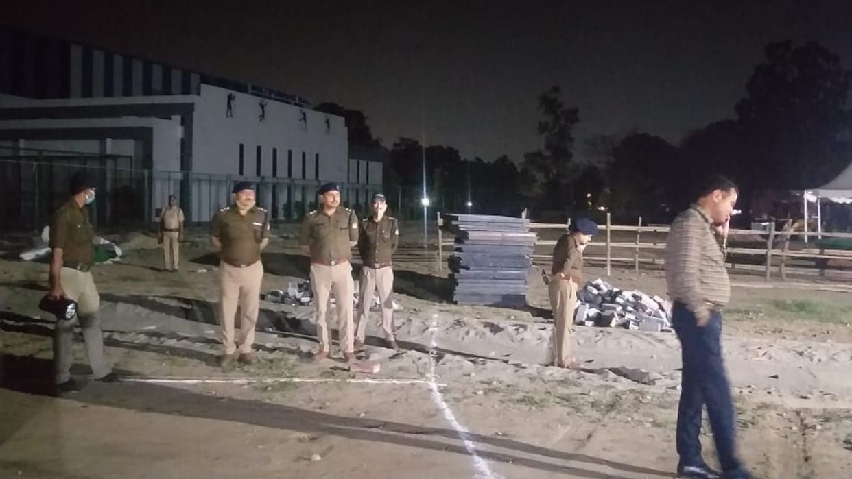 Officers preparing for coronation of Pushkar Singh Dhami DM inspected parade ground