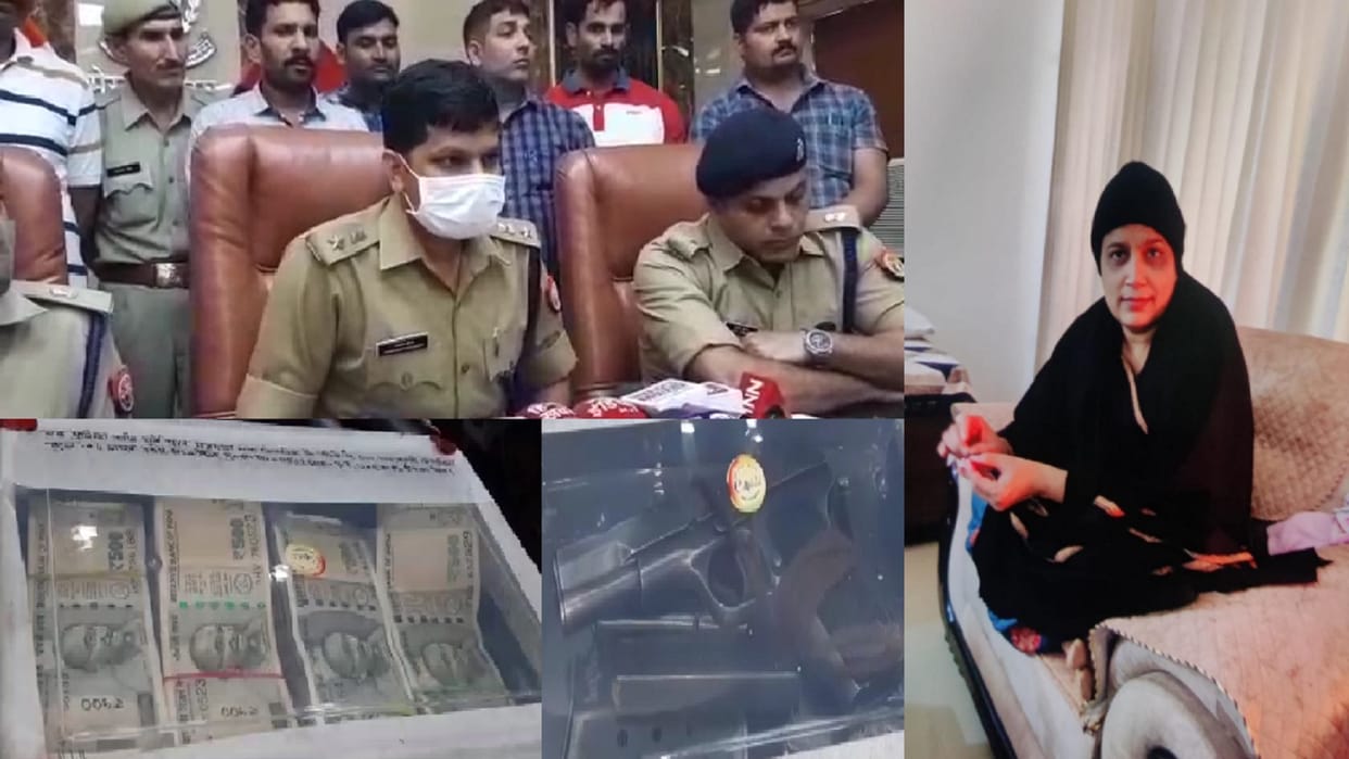Meeerut News: Three attackers have been arrested after seeing white Scorpio black bag on CCTV Camera, was attacked on Professor Rajveer Singh