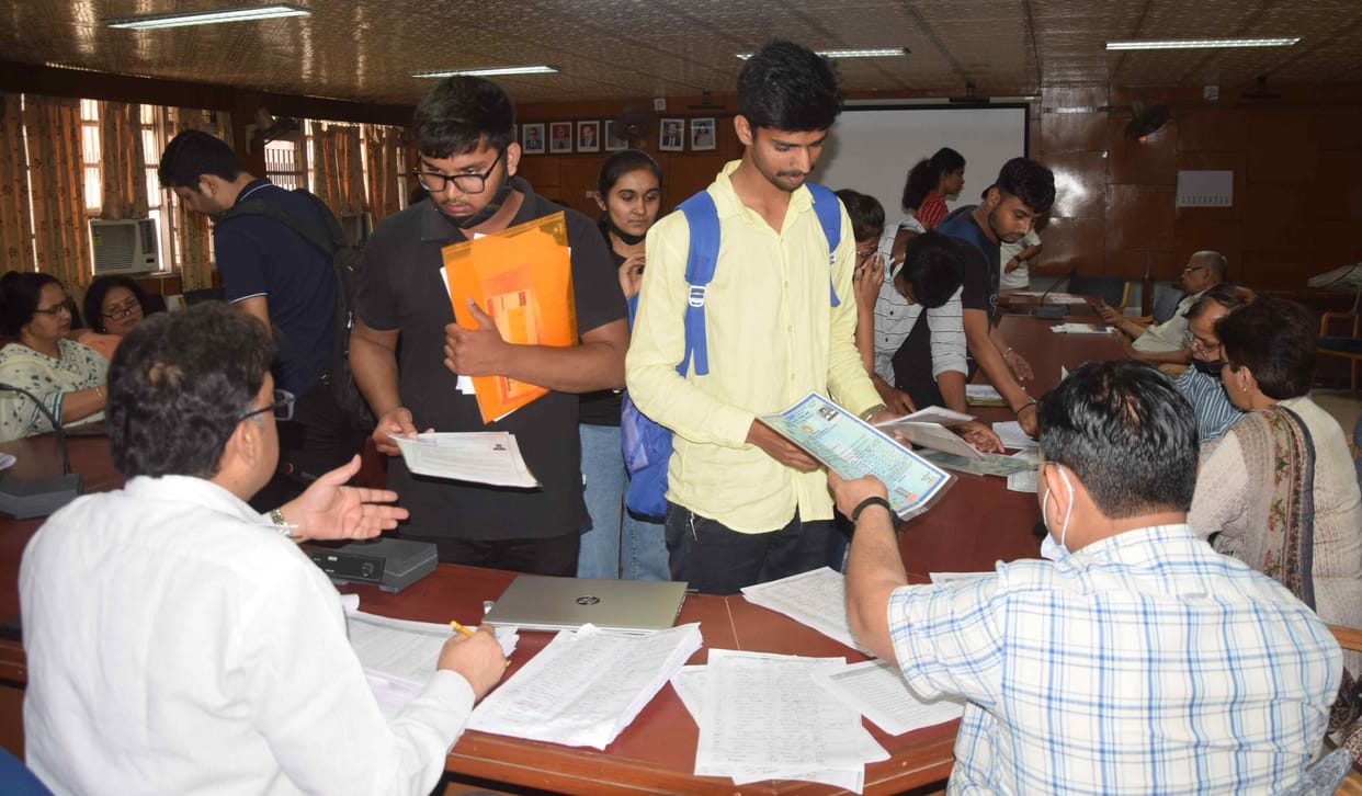 Mega counseling lasted till late night in PGI