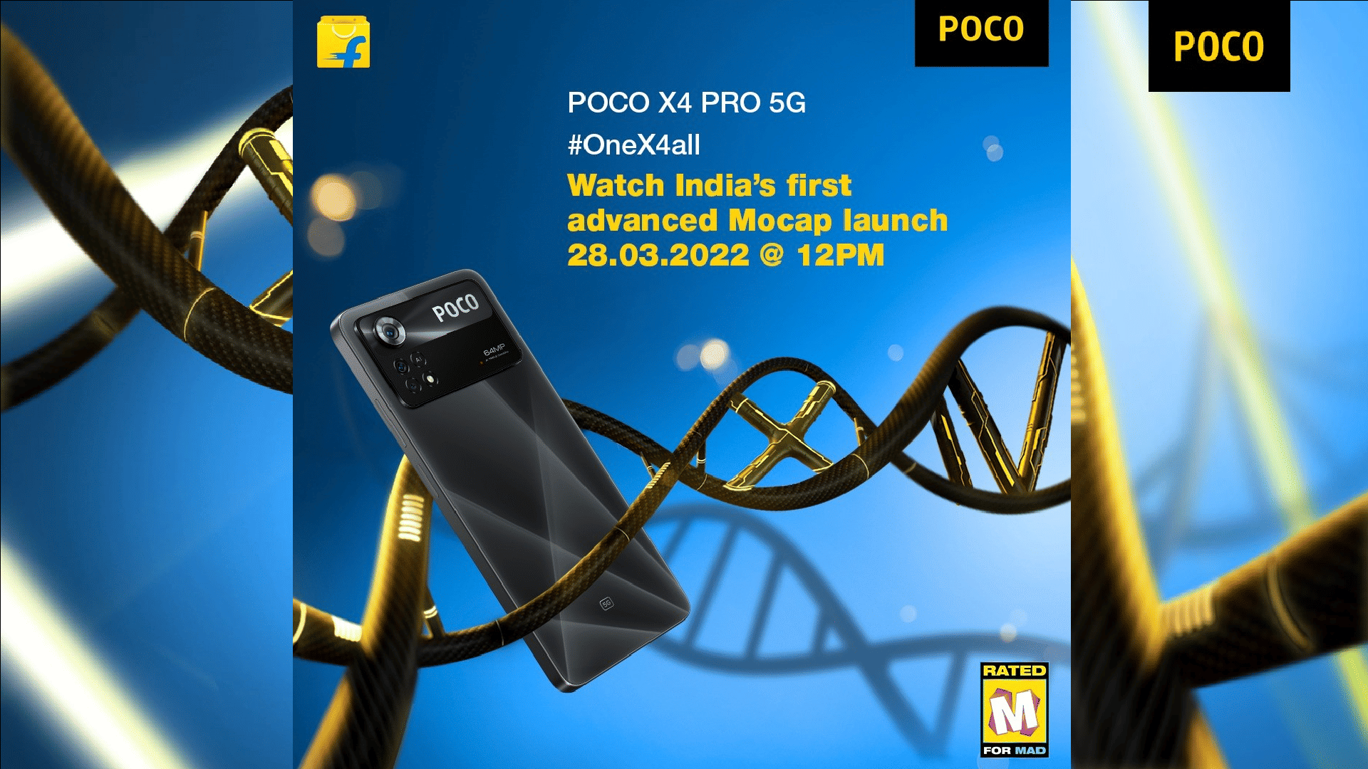 Poco X4 Pro 5G India Launch Teased to Take Place on 28th march says leak report