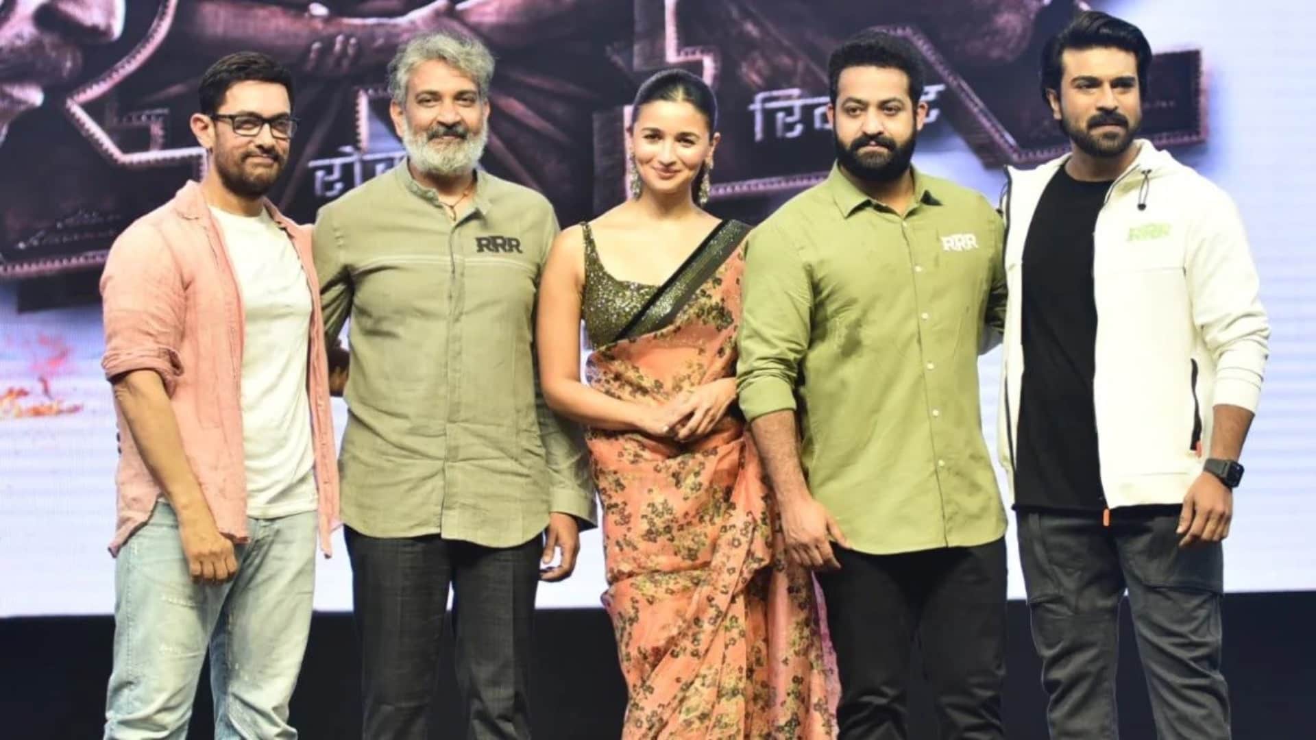 Alia Bhatt took to her social media to deny the rumors of her being upset with the makers of RRR