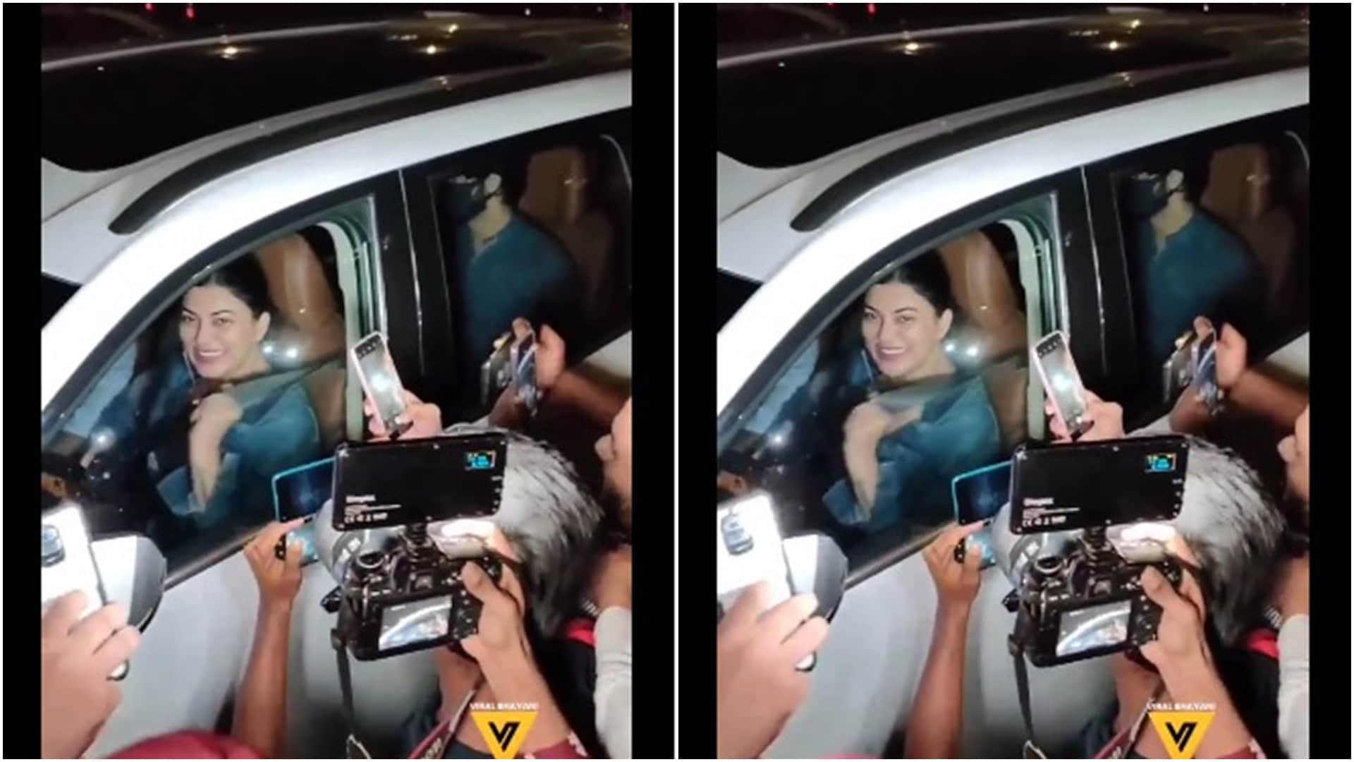 Sushmita Sen and Rohman Shawl were seen together after the breakup video viral